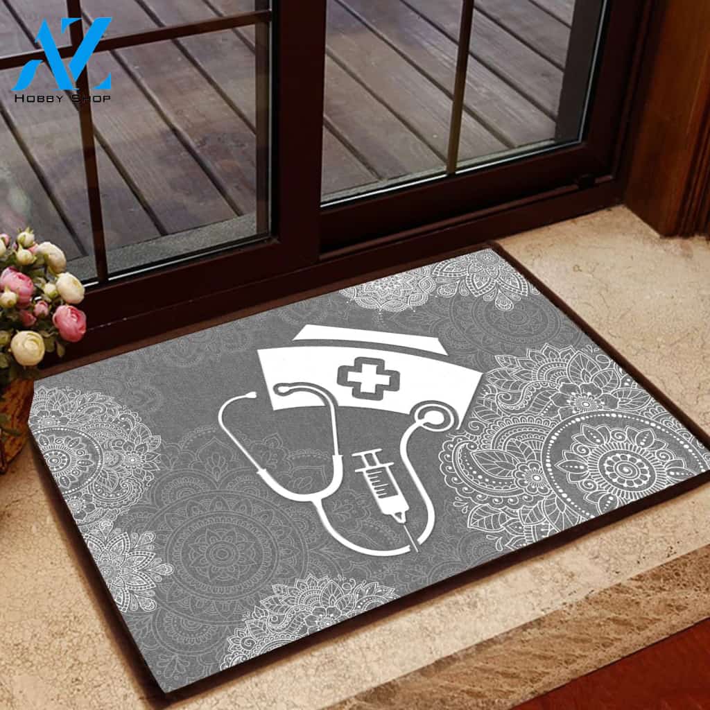 Amazing Nurse Doormat Welcome Mat House Warming Gift Home Decor Funny Doormat Gift Idea For Nurse