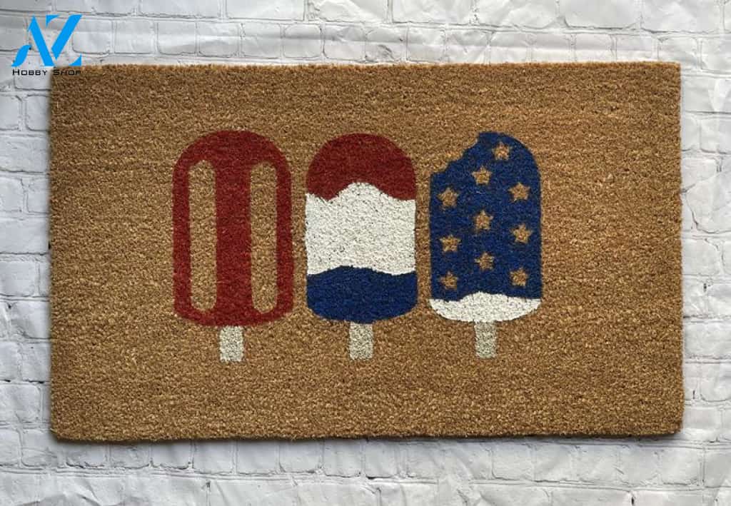 Amazing Popsicle Doormat Welcome Mat House Warming Gift Home Decor Funny Doormat Gift Idea