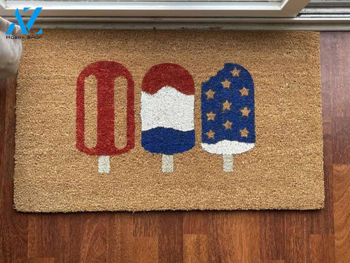 Amazing Popsicle Doormat Welcome Mat House Warming Gift Home Decor Funny Doormat Gift Idea