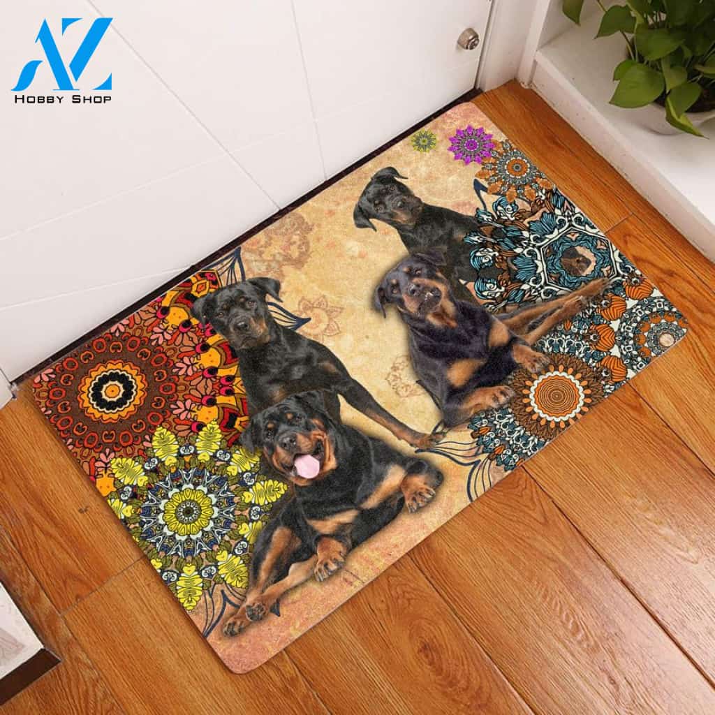 Amazing Rottweiler Doormat