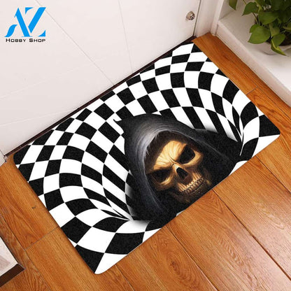 Amazing Skull Reaper Doormat Welcome Mat House Warming Gift Home Decor Funny Doormat Gift Idea