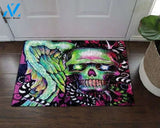 Amazing Skull Snake Doormat Welcome Mat House Warming Gift Home Decor Funny Doormat Gift Idea