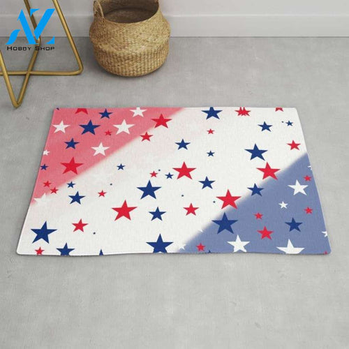 Amazing Stars Welcome Mat Indoor and Outdoor Doormat Warm House Gift Welcome Mat Gift for Friend Family