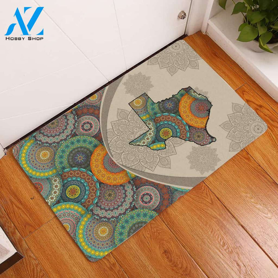 Amazing Texas Mandala Doormat Welcome Mat House Warming Gift Home Decor Funny Doormat Gift Idea