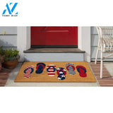 Amazing Trinx Natura Freedom Flops Outdoor Mat Natural Doormat Welcome Mat House Warming Gift Home Decor Funny Doormat Gift Idea
