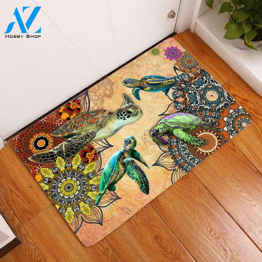 Amazing Turtle Doormat