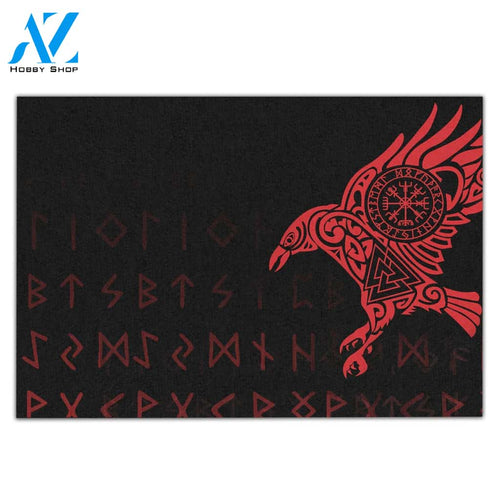 Amazing Viking Red Eagle Doormat | Welcome Mat | House Warming Gift