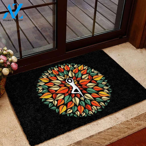 Amazing Yoga Funny Doormat Housewarming Gift Family Welcome Mat Gift for Friend Family