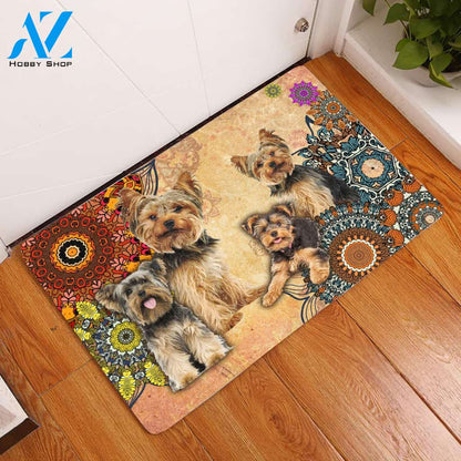 Amazing Yorkshire Terrier - Dog Doormat Welcome Mat House Warming Gift Home Decor Gift for Dog Lovers Funny Doormat Gift Idea