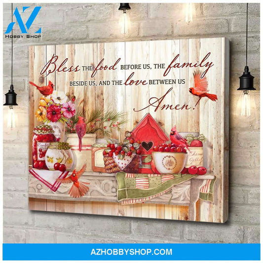 Amen Cardinal Wall Art Canvas