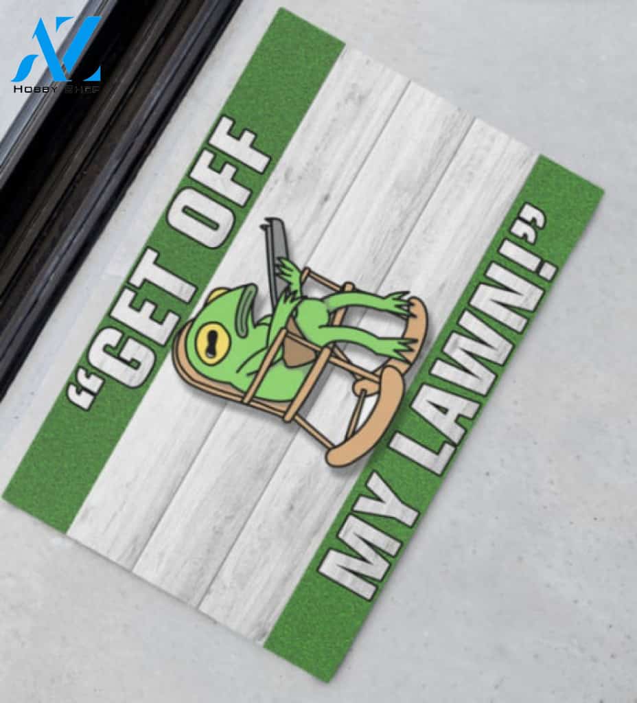 Amendment Get Of My Lawn Doormat
