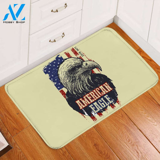 America Eagle Door Mat