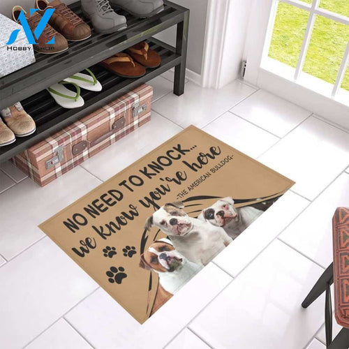 American Bulldog CL09100006MDD Doormat