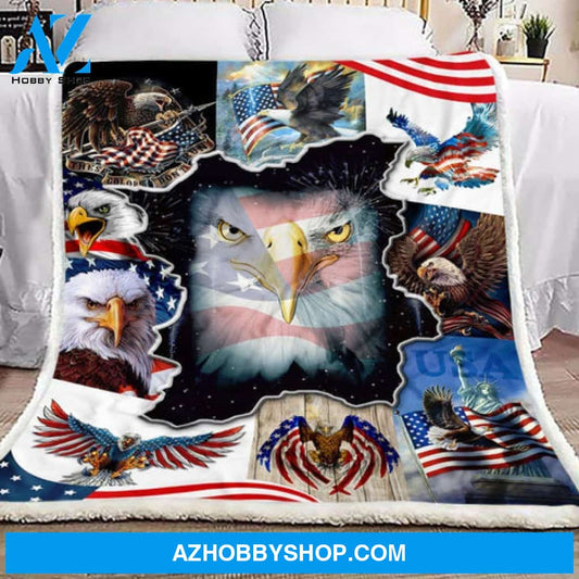 American Eagle Fleece Blanket