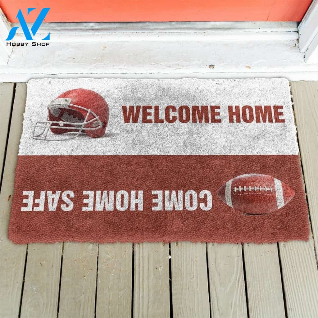 Gearhumans Gearhuman 3D American Football Welcome Home Custom Doormat