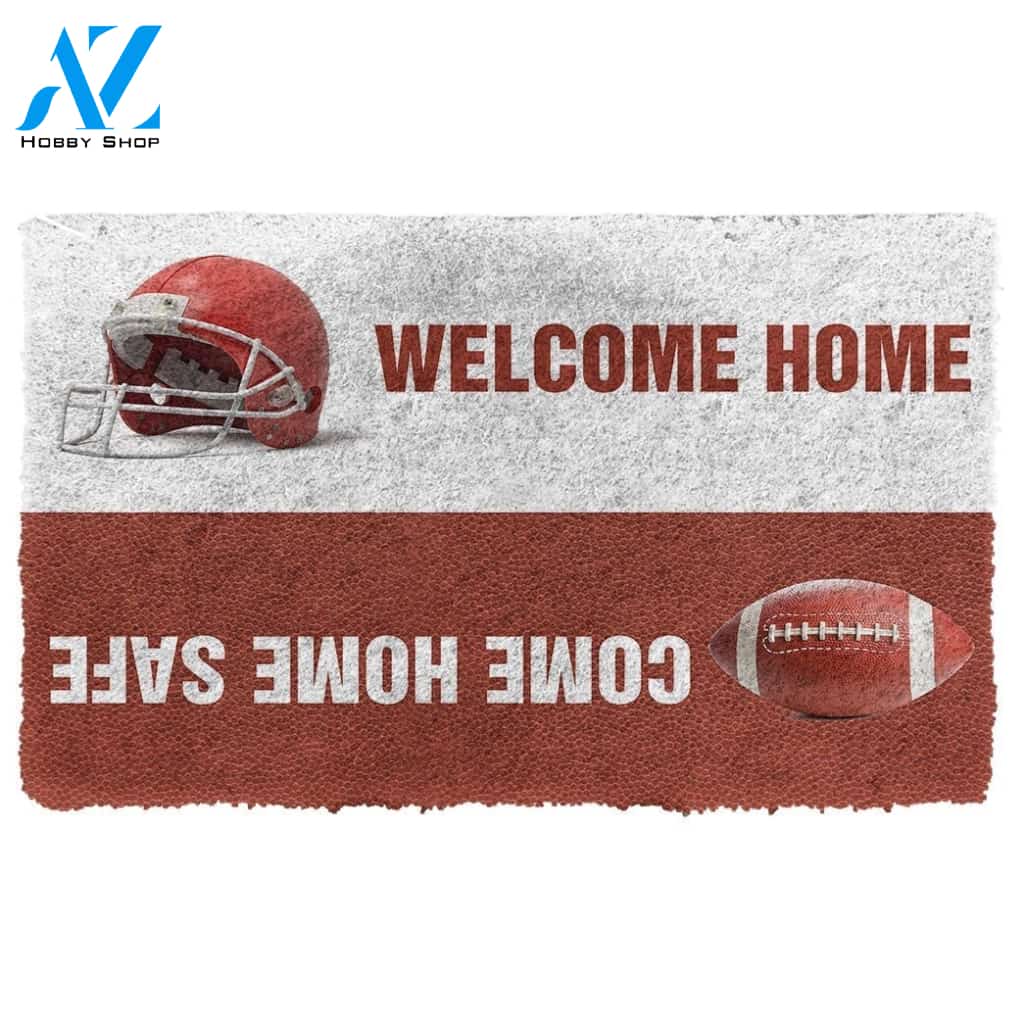 Gearhumans Gearhuman 3D American Football Welcome Home Custom Doormat