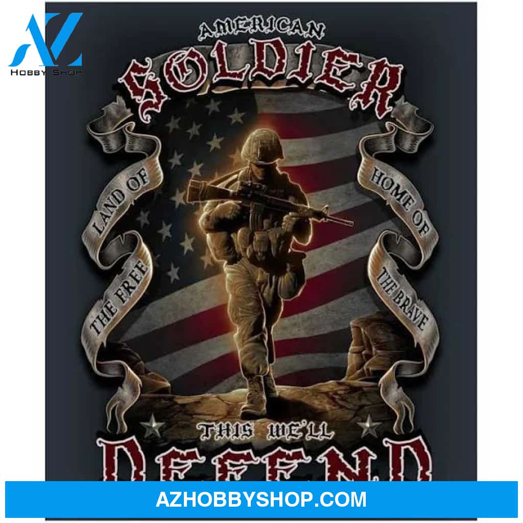 American Soldier Blanket