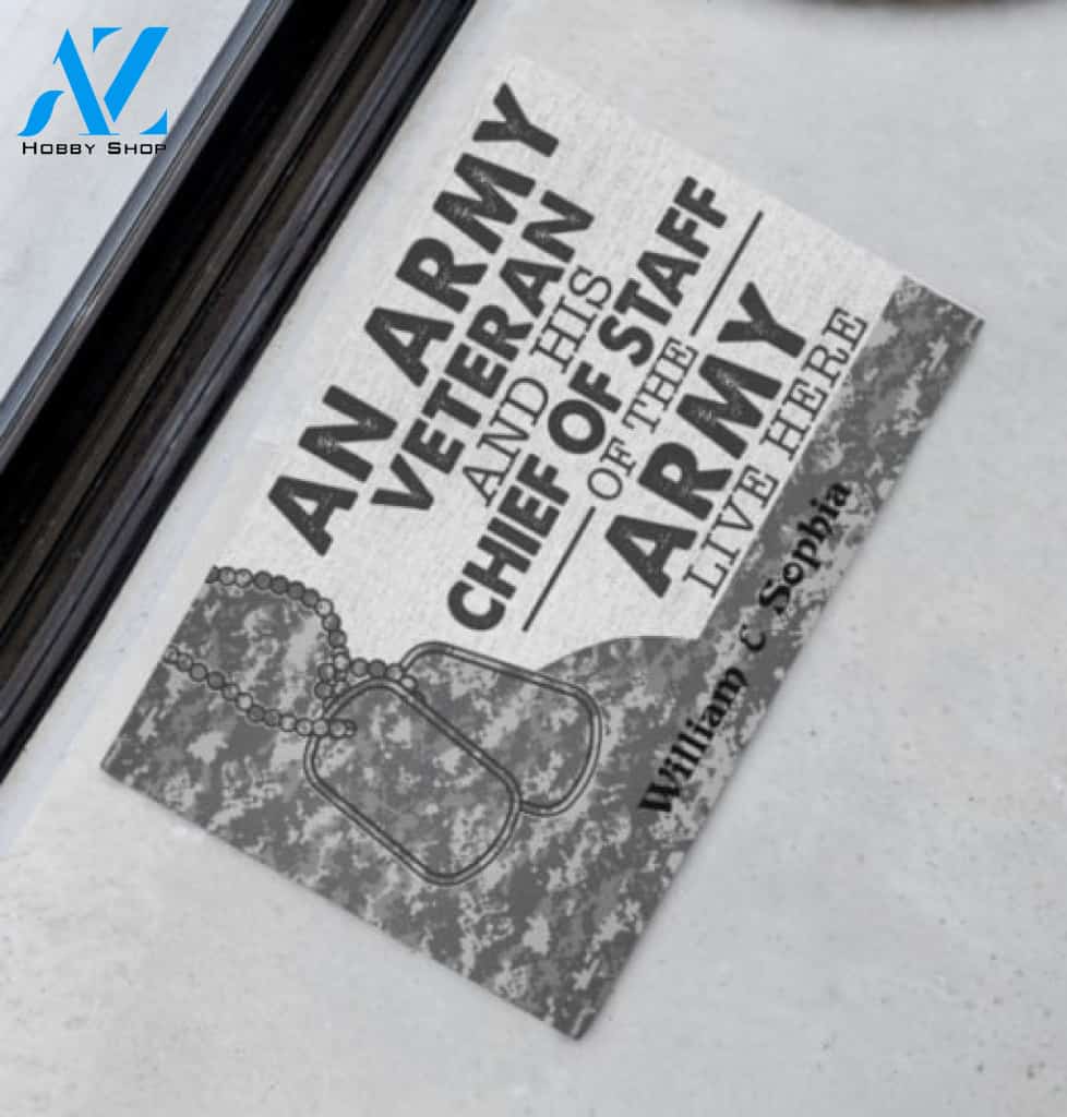 An Army Veteran And His Chief Of Staff Of The Air Force Live There Doormat