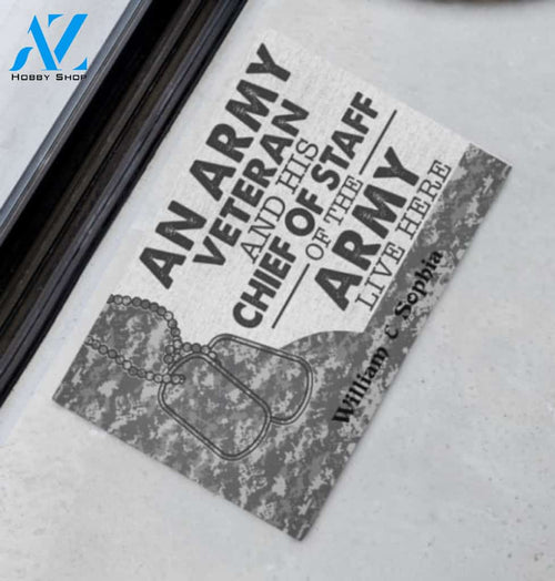 An Army Veteran And His Chief Of Staff Of The Air Force Live There Doormat