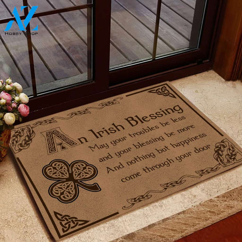 An Irish Blessing Doormat | Welcome Mat | House Warming Gift