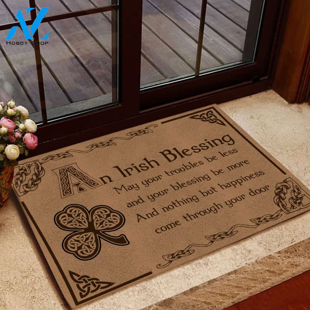 An Irish Blessing Doormat | Welcome Mat | House Warming Gift