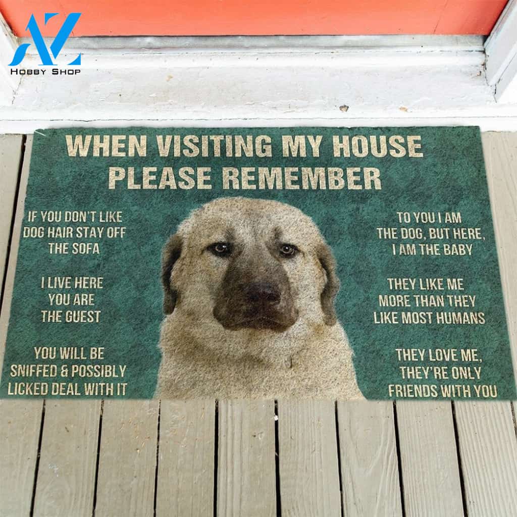 Anatolian Shepherd's Rules Doormat