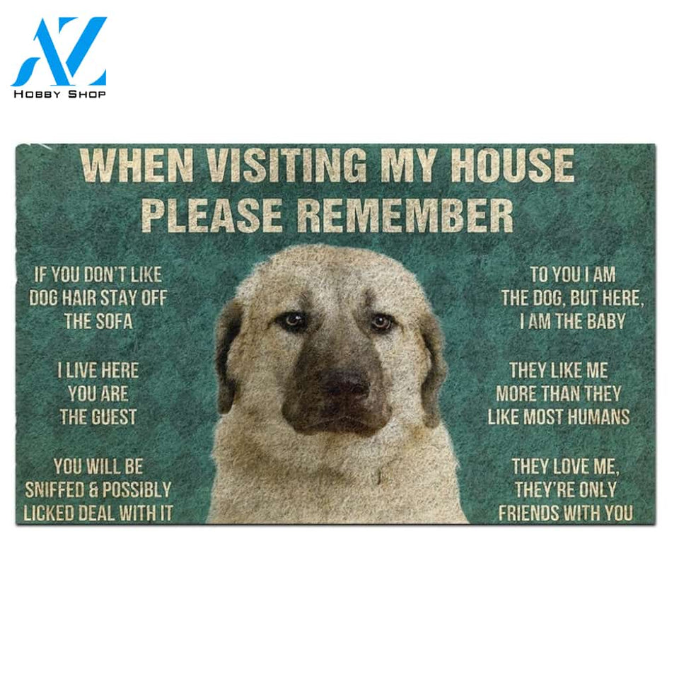 Anatolian Shepherd's Rules Doormat