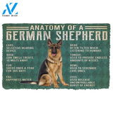 Anatomy Of A German Shepherd Doormat Welcome Mat House Warming Gift Home Decor Gift For Dog Lovers Funny Doormat Gift Idea