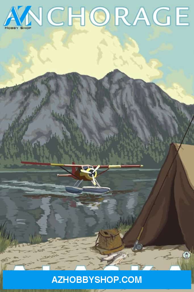Anchorage Alaska Bush Plane And Fishing
