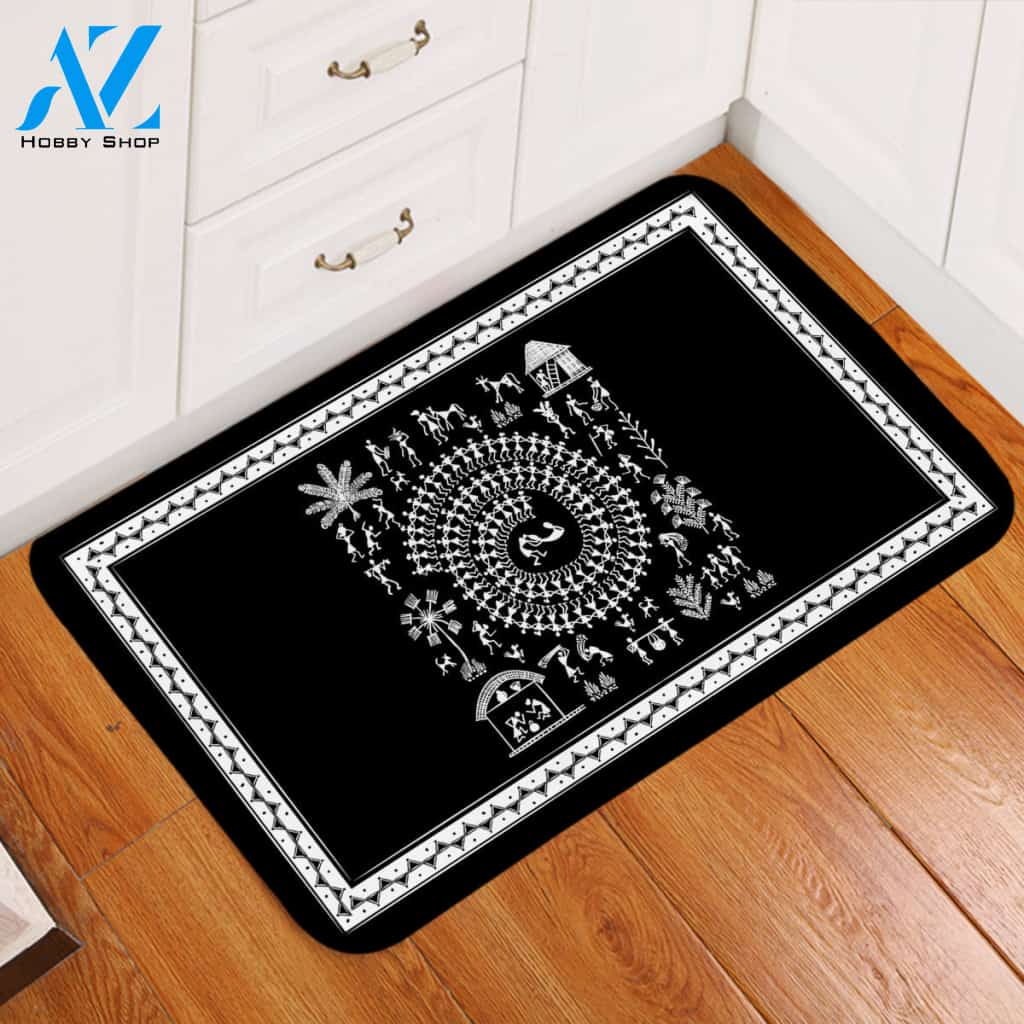 Ancient Scripture Door Mat