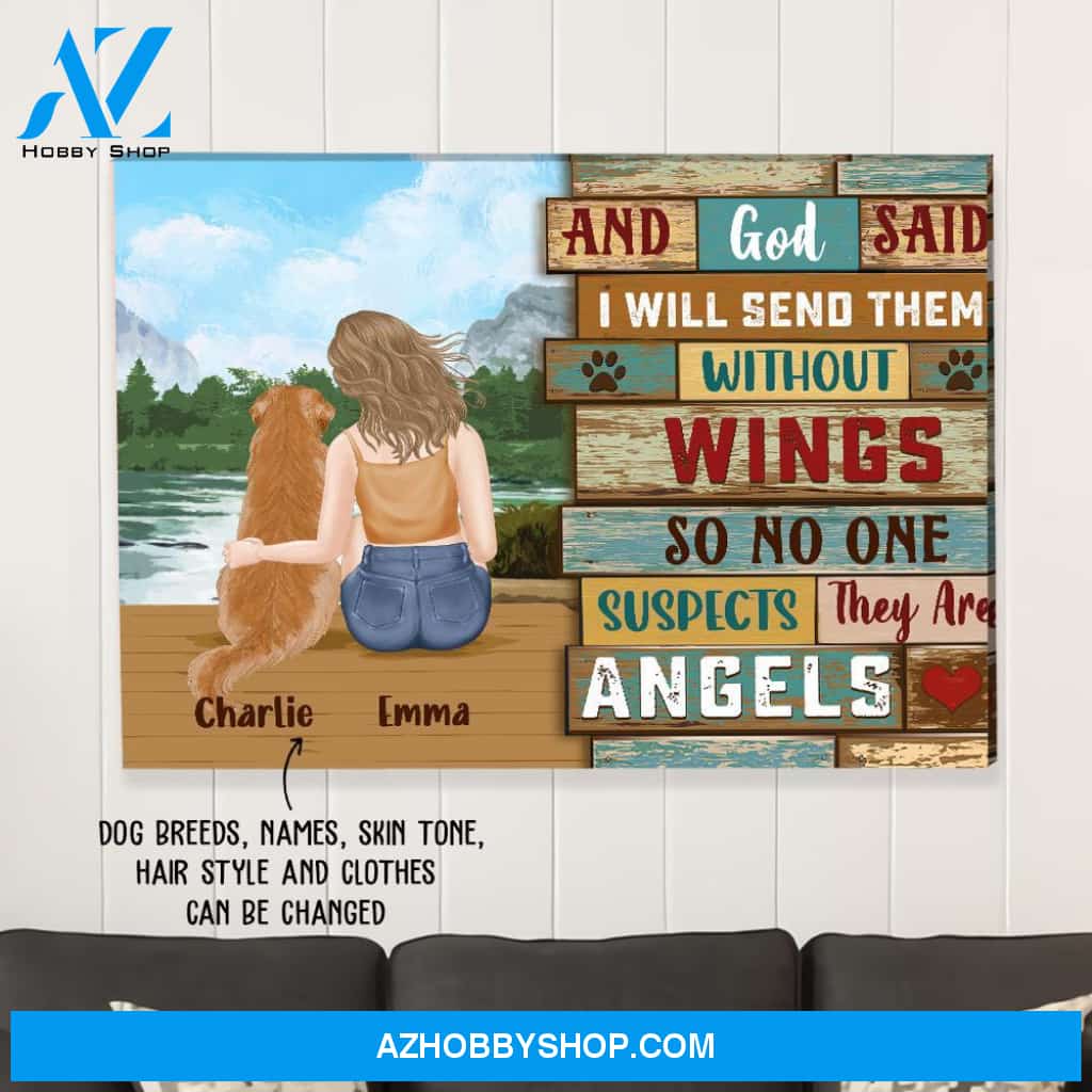 And God Said - Personalized Custom Canvas