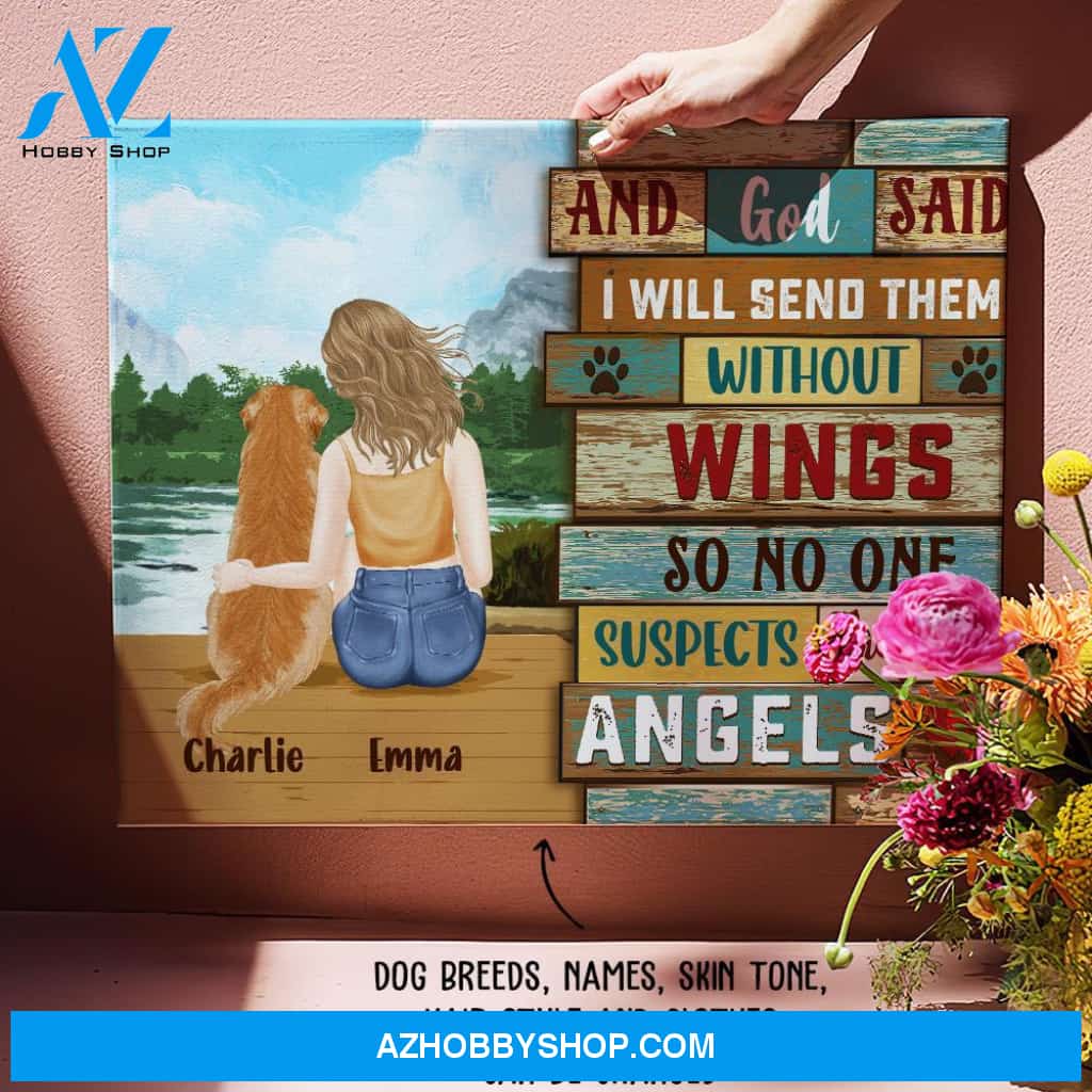 And God Said - Personalized Custom Canvas