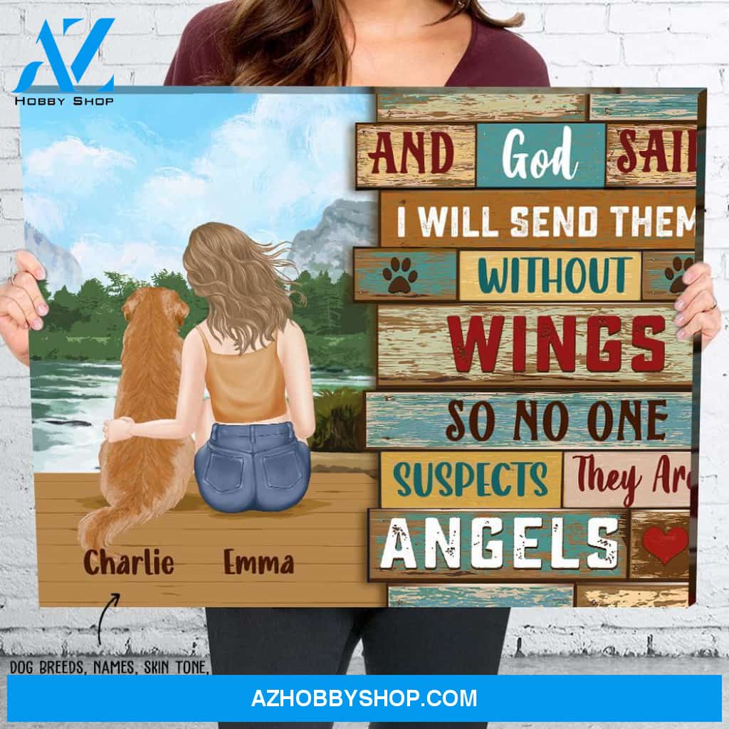 And God Said - Personalized Custom Canvas