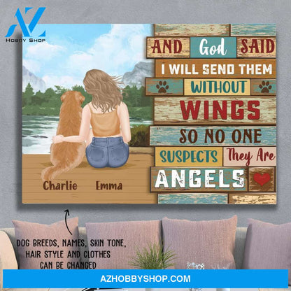And God Said - Personalized Custom Canvas