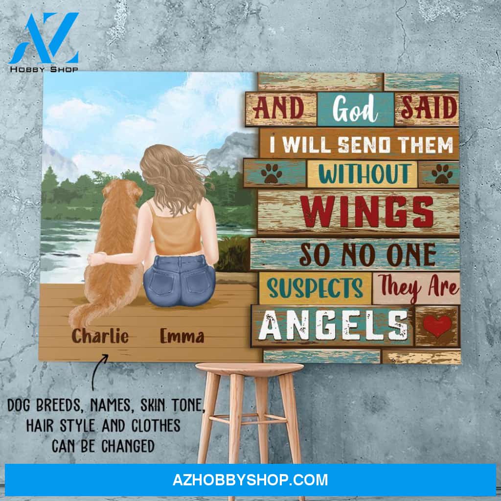 And God Said - Personalized Custom Canvas