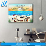 And I Think Dachshund Wall Art Canvas