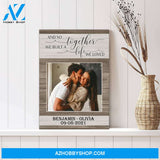 And so together we built a life we loved - Personalized Canvas