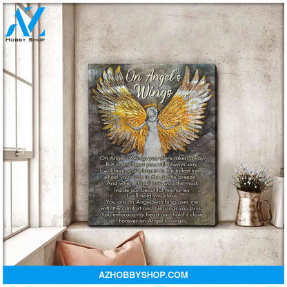 Angel Wings Angle Canvas Wall Art Decor, Wall Decor Visual Art