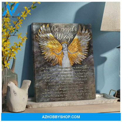 Angel Wings Angle Canvas Wall Art Decor, Wall Decor Visual Art