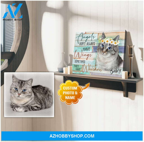 Ohcanvas Angels Have Whiskers Custom Canvas Wall Art Decor