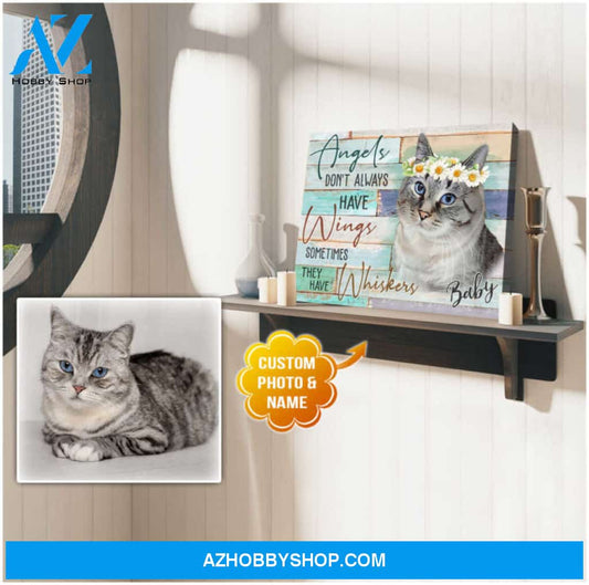 Ohcanvas Angels Have Whiskers Custom Canvas Wall Art Decor