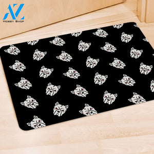 Angry Pitbull Door Mat