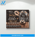 Angus Cow I Will Choose Canvas Wall Art, Wall Decor Visual Art