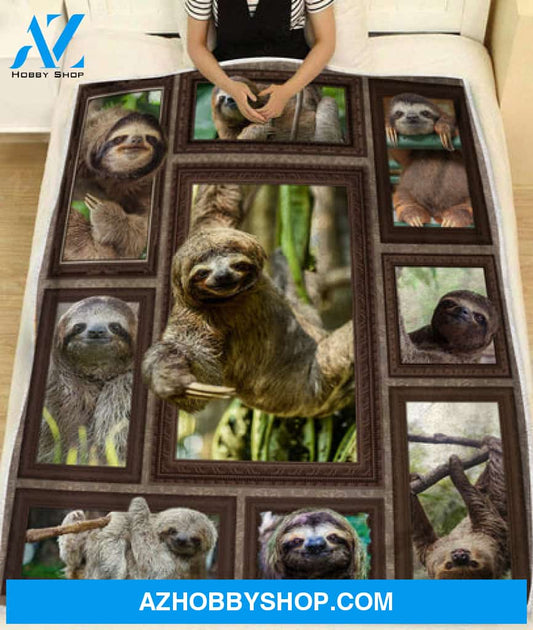 Animal Blanket, 3D Sloth Gift For Sloth Lovers