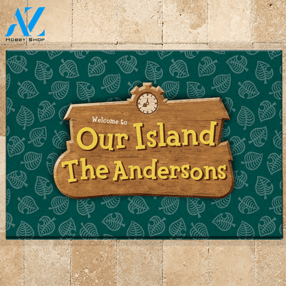 Animal Crossing Doormat Customized Animal Crossing Island