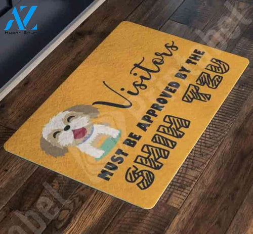 Approved By The Shih Tzu CLA1710134D Doormat