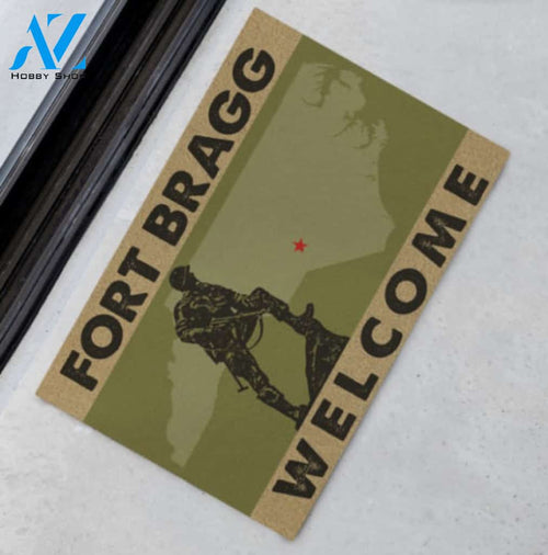 Army Fort Bragg Welcome Doormat