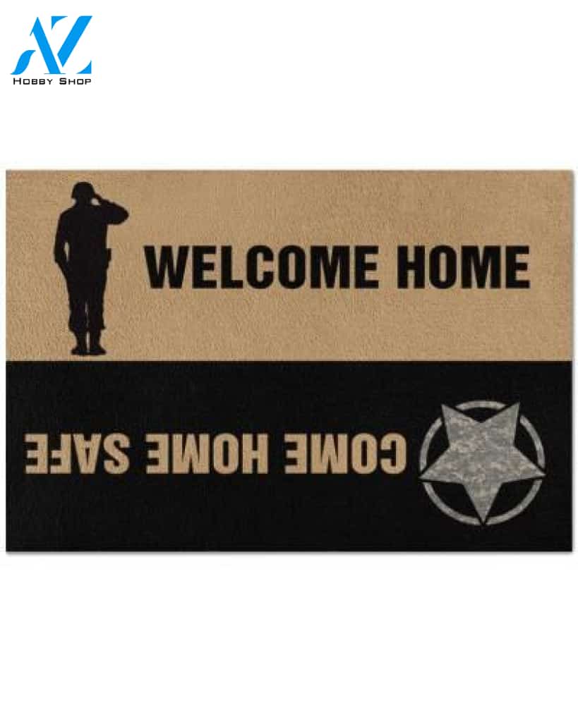 Army Welcome Home Doormat | Welcome Mat | House Warming Gift