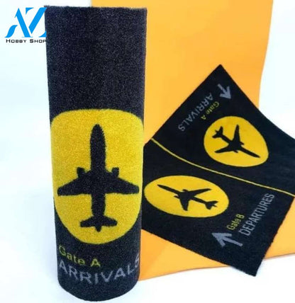 Arrival Departure For Pilot Doormat Welcome Mat House Warming Gift Home Decor Funny Doormat Gift Idea