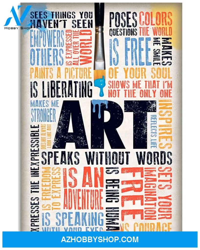 Art Definition Painter Poster Wall Decor
